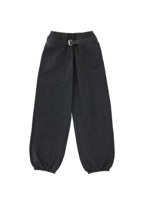 Alexander Wang buckled track pants - Black