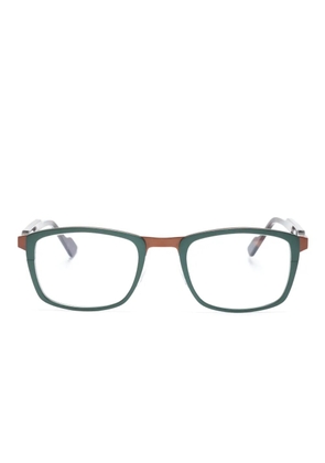 Face À Face Scott 5 square-frame glasses - Green