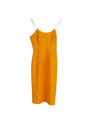 Victoria Beckham spaghetti-strap dress - Orange