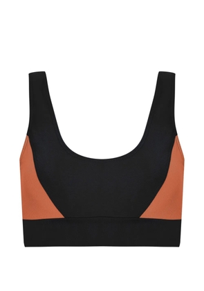 Lygia & Nanny bicolour flow top - Black