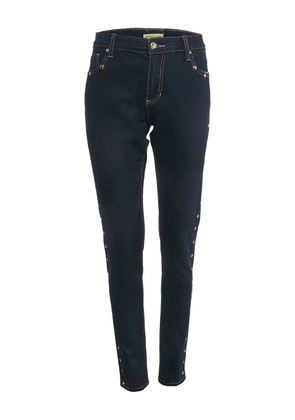 Versace Pre-Owned studded jeans - Blue