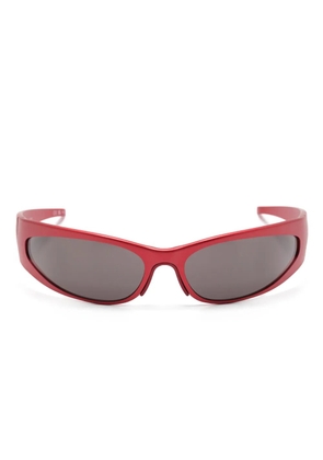 Balenciaga Eyewear Reverse Xpander 2.0 rectangle-frame sunglasses - Red