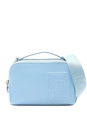 Loewe Pre-Owned camera leather cross body bag - Blue