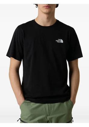 The North Face logo-print short-sleeve T-shirt - Black