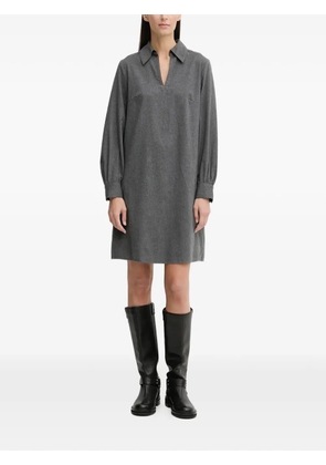 Marc O'Polo V-neck mini dress - Grey