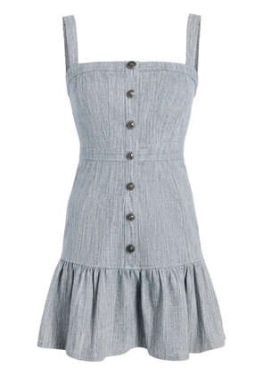 Cinq A Sept Mina mélange minidress - Blue