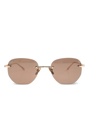 Leisure Society Séverine rimless sunglasses - Gold