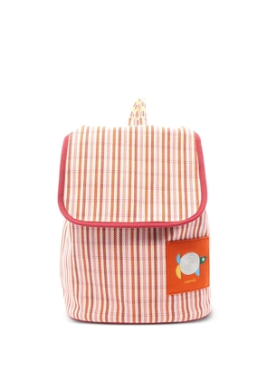 Hermès Pre-Owned 2010s Animo Natte striped-pattern backpack - Neutrals