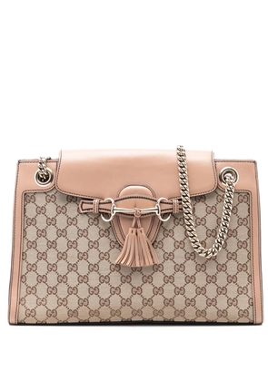 Gucci Pre-Owned 2016-2025 Large GG Canvas Emily shoulder bag - Brown