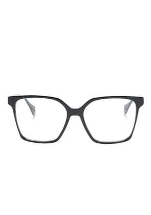 GIGI STUDIOS Tender square-frame glasses - Black