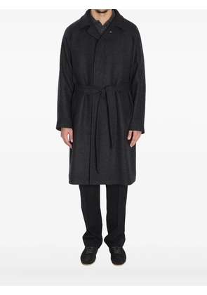 Tagliatore Salomon belted coat - Grey