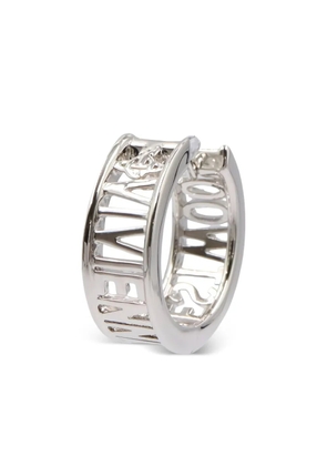 Vivienne Westwood lettered earring - Silver