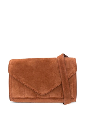 MICOLI Intasca envelope crossbody bag - Brown