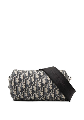 Christian Dior Pre-Owned 2022 Oblique Canvas Roller Messenger Bag crossbody bag - Blue
