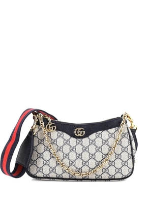 Gucci Pre-Owned Ophidia Charm Shoulder Bag GG Coated Canvas Small crossbody bag - Blue