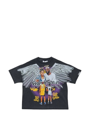 duaa Forever graphic T-shirt - Grey