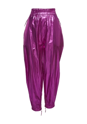 Isabel Marant Vintage pre-owned metallic-finish trousers - Pink