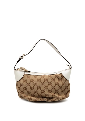 Gucci Pre-Owned 2000-2015 GG Canvas Web handbag - Brown