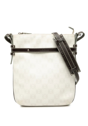 Loewe Pre-Owned 2006 Anagram Coated Canvas crossbody bag - White