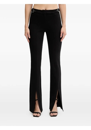 Versace Jeans Couture buckle-detailed trousers - Black