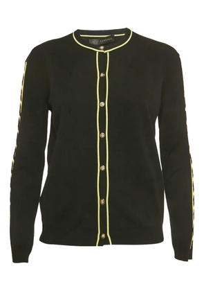 Versace Pre-Owned buttoned cardigan - Black