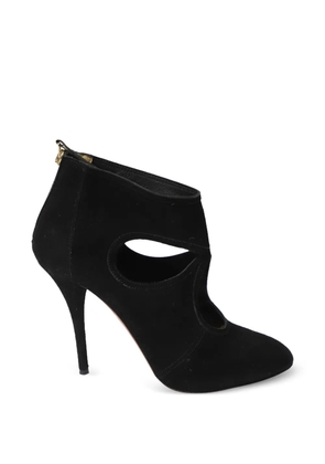 Aquazzura Sexy Thing cut-out ankle boots - Black