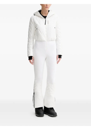 Colmar quilted hooded ski suit - White