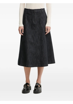 Marc O'Polo belt-loops midi skirt - Blue