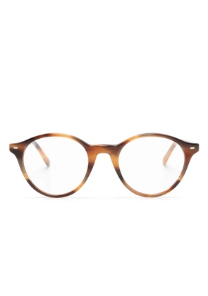 Ray-Ban Bernard round-frame glasses - Brown