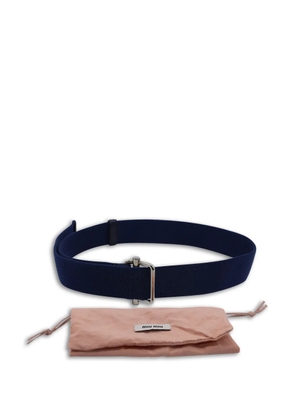 Miu Miu Pre-Owned buckle-fastening belt - Blue