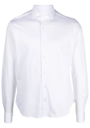 Orian long-sleeve button-up shirt - White