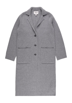 TWP Jorden patch-pocket button coat - Grey