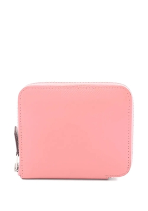 Hermès Pre-Owned 2020s Azap zip round wallet - Pink