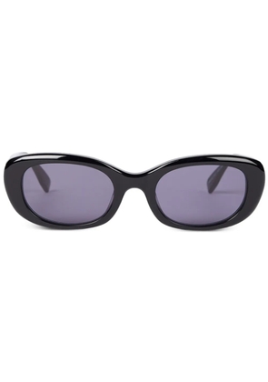 Viktor & Rolf oval-frame sunglasses - Black
