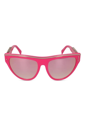 Moschino Pre-Owned logo-detail sunglasses - Pink
