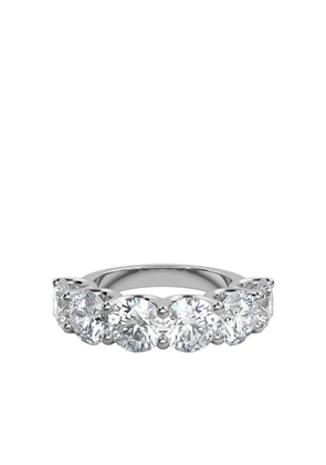 Tilla 14K white gold lab-grown diamond five stone ring - Silver