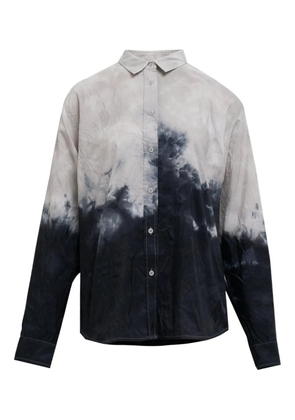 pushBUTTON Dying point-collar shirt - Grey