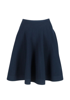 Alaïa Pre-Owned flared A-line mini skirt - Blue
