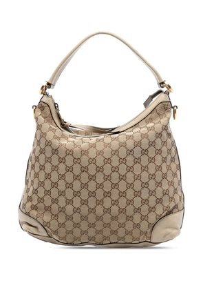 Gucci Pre-Owned 2016-2025 Small GG Canvas Miss GG Hobo satchel - Brown