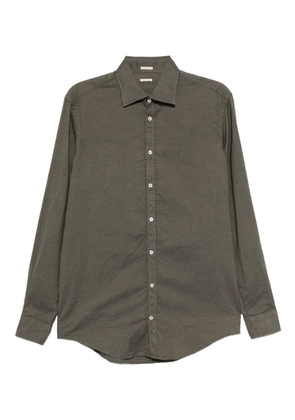Massimo Alba oxford cotton shirt - Grey
