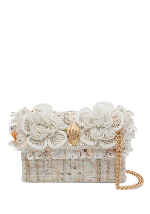Kurt Geiger London tweed Kensington chain shoulder bag - Neutrals