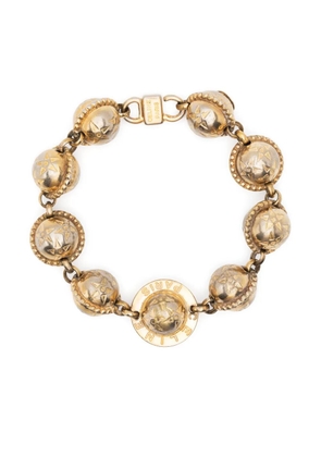 Celine Pre-Owned 1990s star-motif sphere-charm bracelet - Gold