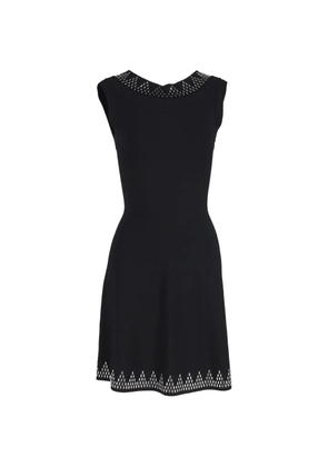 Alaïa Pre-Owned embellished sleeveless mini dress - Black
