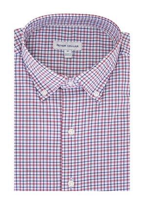 Peter Millar checked shirt - White