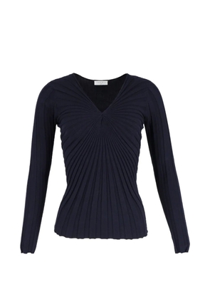 SANDRO Justine V-neck top - Blue