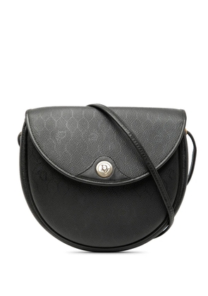 Christian Dior Pre-Owned 20th Century Honeycomb Coated Canvas crossbody bag - Black
