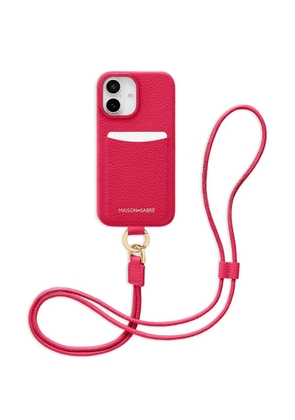 MAISON de SABRÉ Sling Phone Case (iPhone 16) - Pink