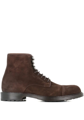 Tassinari suede lace-up boots - Brown