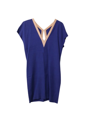 Balenciaga Pre-Owned cut-out mini dress - Blue