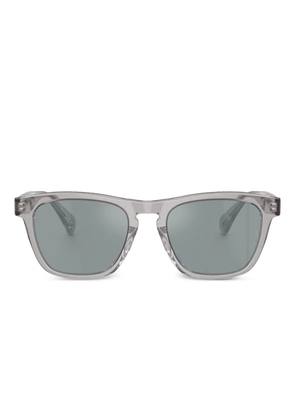 Oliver Peoples R-3 round-frame sunglasses - Grey